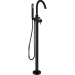 Crosswater MPRO Badkraan - vrijstaand - met staafhanddouche - mat zwart SW209267