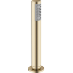 Crosswater MPRO Handdoucheset - voor badrandmontage - 1 stand - geborsteld messing (goud) SW209272