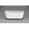 Xenz Charley XS Baignoire semi-îlot 165x76x58cm avec vidange au centre et trop-plein 175 litres acrylique Blanc SW242501 Xenz Charley XS Baignoire semi-îlot 165x76x58cm avec vidange au centre et trop-plein 175 litres acrylique Blanc SW242501