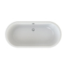 Xenz NOA vrijstaand bad 170x80x60 edelweiss met afvoer/overloopcombinatie chroom SW103229 Xenz NOA vrijstaand bad 170x80x60 edelweiss met afvoer/overloopcombinatie chroom SW103229