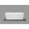 Xenz Marina baignoire îlot 180x80cm avec pieds avec vidage Acrylique Edelweiss mat SW103236 Xenz Marina baignoire îlot 180x80cm avec pieds avec vidage Acrylique Edelweiss mat SW103236