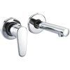 Xenz Cinca Mitigeur lavabo à encastrer avec partie encastrable chromé brillant SW104655 Xenz Cinca Mitigeur lavabo à encastrer avec partie encastrable chromé brillant SW104655