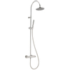 Xenz Cinca regendoucheset 132.3cm opbouw thermostatisch chroom Hoogglans SW104662 Xenz Cinca regendoucheset 132.3cm opbouw thermostatisch chroom Hoogglans SW104662