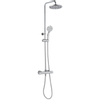 Xenz Duero regendoucheset 123.2cm thermostatisch met handdoucheset chroom Hoogglans SW104691 Xenz Duero regendoucheset 123.2cm thermostatisch met handdoucheset chroom Hoogglans SW104691