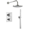 Xenz Duero inbouw doucheset thermostatisch chroom Hoogglans SW104694 Xenz Duero inbouw doucheset thermostatisch chroom Hoogglans SW104694