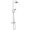 Xenz Duero regendoucheset 80cm thermostatisch chroom Hoogglans SW104705 Xenz Duero regendoucheset 80cm thermostatisch chroom Hoogglans SW104705