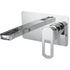 Xenz Ebro Wastafelkraan 20x11cm inbouw met valstroom thermostatisch chroom Hoogglans SW104722 Xenz Ebro Wastafelkraan 20x11cm inbouw met valstroom thermostatisch chroom Hoogglans SW104722