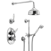 Xenz Melrose Douche inbouwset thermostatisch chroom Hoogglans SW104740 Xenz Melrose Douche inbouwset thermostatisch chroom Hoogglans SW104740