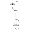 Xenz Melrose Douche opbouwset thermostatisch chroom Hoogglans SW104741 Xenz Melrose Douche opbouwset thermostatisch chroom Hoogglans SW104741
