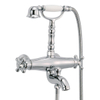 Xenz Melrose Mitigeur bain avec inverseur thermostatique avec douchette chrome brilliant SW104744 Xenz Melrose Mitigeur bain avec inverseur thermostatique avec douchette chrome brilliant SW104744