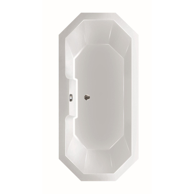 Xenz Sumba baignoire sans panneau 175x80cm avec pieds sans vidage Acrylique Blanc haute brillance