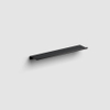 Clou Fold tablette 50 cm noir mat revêtement par poudre SW417089
