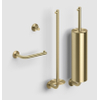 Clou Kaldur set d'accessoires WC or brossé PVD SW1242502