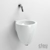 Clou Flush 6 fontein zonder kraangat met plug en bekersifon wit keramiek B27xH28xD31.5cm SW9336 Clou Flush 6 fontein zonder kraangat met plug en bekersifon wit keramiek B27xH28xD31.5cm SW9336