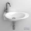 Clou First Plus fontein met voorbewerkt kraangat links mineral marmer B47.5xH10.5xD32.7cm SW9371 Clou First Plus fontein met voorbewerkt kraangat links mineral marmer B47.5xH10.5xD32.7cm SW9371