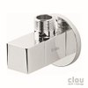 Clou InBe design hoekstopkraan type 6 vierkant chroom D6.3cm SW9475 Clou InBe design hoekstopkraan type 6 vierkant chroom D6.3cm SW9475