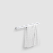 Clou Fold portant serviettes 45 cm - blanc mat revêtement poudré SW417081