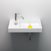 Clou Mini Wash Me lave-mains 45x19cm trou de robinet à gauche Céramique Blanc SW9286