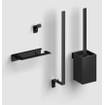 Clou Fold Ensemble d’accessoires pour WC noir mat SW809556