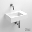 Clou Flush 2 fontein zonder kraangat met plug wit keramiek B36xH9xD24.5cm TWEEDEKANS OUT10627