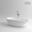 Clou XO Robinet de bain sur pied avec douchette à main type 1 106x22.5cm chrome SW9431