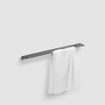 Clou Fold porte-serviettes 60 cm gunmetal brossé PVD SW917285