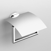 Clou Flat porte-rouleau de papier toilette 12,2x8,2cm avec clapet chrome SW9748