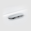 Clou Flush 1 lave-mains - 28x27x9cm - sans trou de robinet - avec bonde - céramique Blanc SW9325