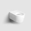 Clou New Hammock Wandtoilet - 54x36.5x33cm - spoelrandloos - zonder zitting - diepspoel - glans wit SW1442470