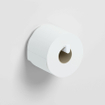 Clou Flat porte papier toilette 12.1x4.8cm peinture poudre blanc mat SW86597