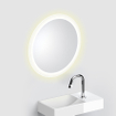 Clou Look at Me spiegel 40x40cm LED-verlichting IP44 satijn SHOWROOMMODEL SHOW21697