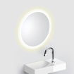 Clou Look at Me spiegel 40x40cm LED-verlichting IP44 satijn SW417045