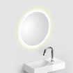 Miroir Clou Look at Me 40x40cm éclairage LED IP44 satiné SW417045