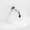 Clou Kaldur robinet de lave-mains 2x6.8cm bec court montage murale Chrome SW161926