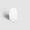 Clou InBe 1 wandtoilet met toiletzitting versie 48 cm mat wit SW993251