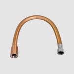 Clou Flexible de raccordement 30cm pvc 2x filetage intérieur 3/8" bronze brossé PVD SW1119305