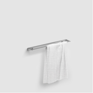 Clou Fold portant serviettes 45 cm inox brossé