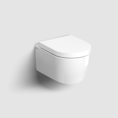 Clou New Hammock WC - 49 cm - avec abattant - céramique - blanc brillant