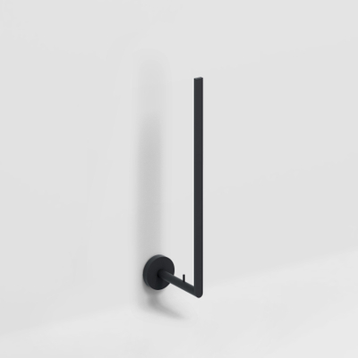 Clou Flat reserverolhouder voor 3 stuks mat zwart SHOWROOMMODEL
