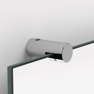 Clou Hold Me pinces pour miroir 1.5x3.5cm set de 4 rond chrome