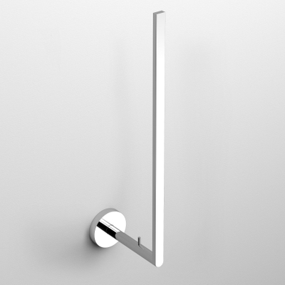 Clou Flat porte-rouleaux de réserve 4,8x30,9cm pour 3 pièces chrome