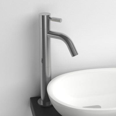 Clou Freddo rallonge pour 2 inox brossé