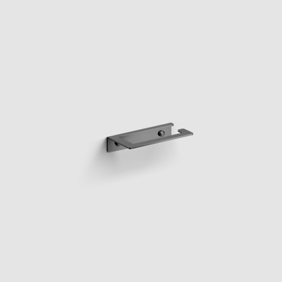 Clou Fold porte-rouleau de papier toilette sans clapet gunmetal brossé PVD