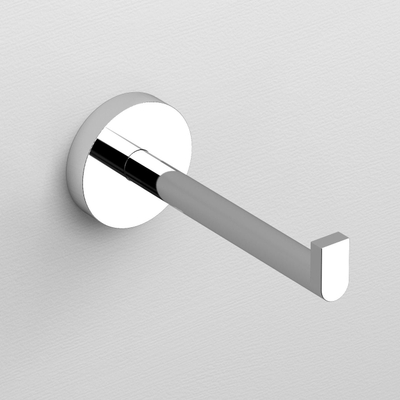 Clou Flat Porte-rouleau de papier toilette 4,8x4,8cm sans clapet chrome