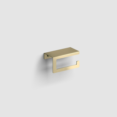 Clou Fold porte-rouleau de papier toilette sans couvercle or brossé PVD