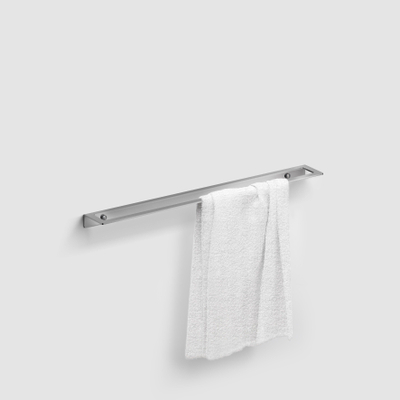 Clou Fold portant serviettes 60 cm inox brossé