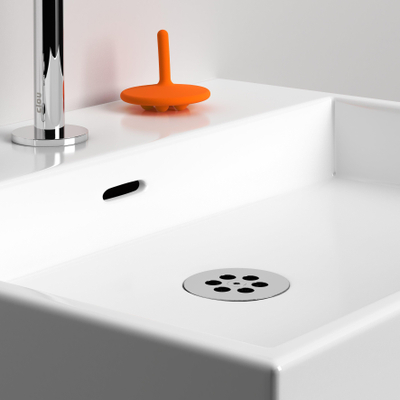 Clou Wash Me bouchon pour bonde pour obturateur d'eau en silicone inox Chromé