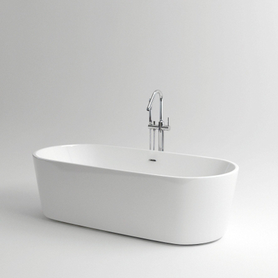 Clou XO mitigeur de bain autoportant type 7 avec douchette chrome