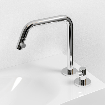 Clou Kaldur robinets chrome mitigeur de lavabo droite