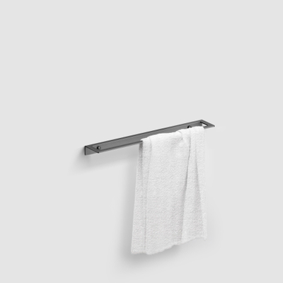 Clou Fold porte-serviettes 45 cm gunmetal brossé PVD
